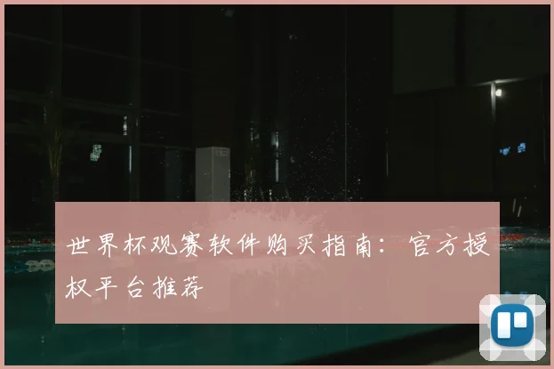 世界杯观赛软件购买指南:官方授权平台推荐