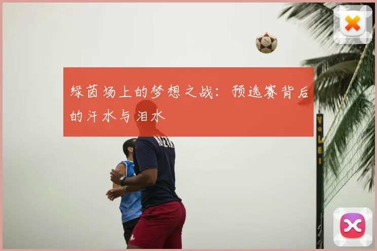 绿茵场上的梦想之战:预选赛背后的汗水与泪水